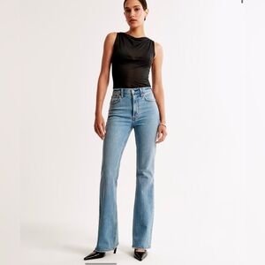 Abercrombie & Fitch Vintage Flare High Rise Jeans (LONG)